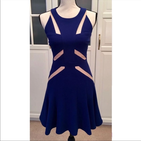 BCBGMaxAzria Dresses & Skirts - BCBG MaxAzria Blue mini- dress